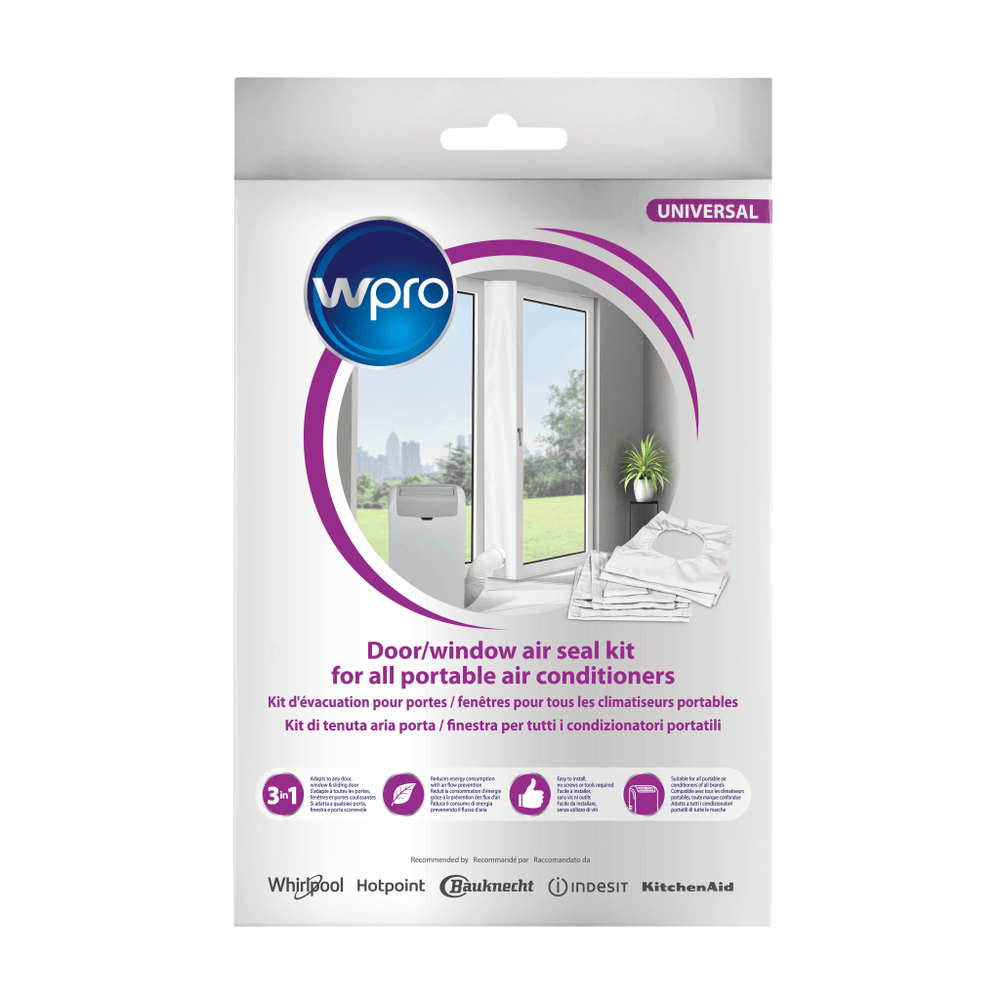 Kit di tenuta aria per Porta/FInestra per condizionatori portatili