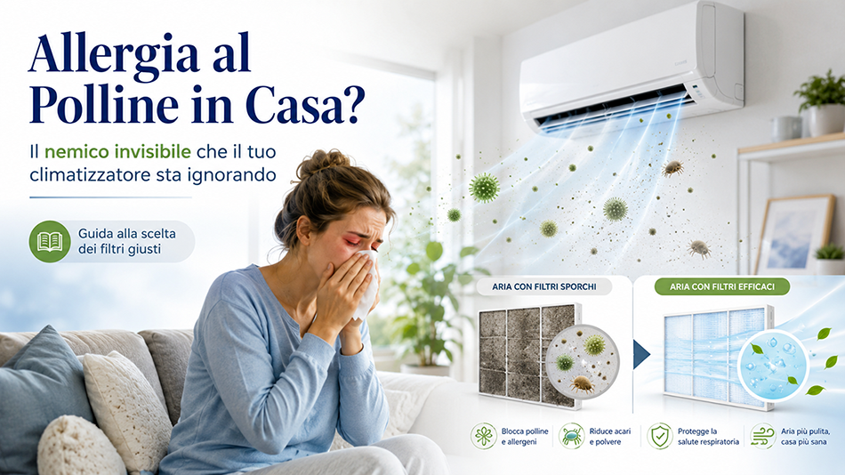 Allergia al Polline in Casa? Il Nemico Invisibile che il tuo Climatizzatore sta Ignorando