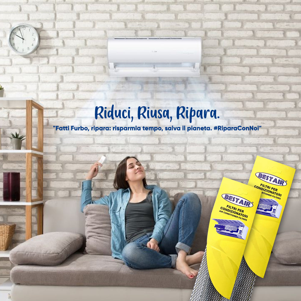 Ambiente domestico con aria purificata grazie al filtro Daikin